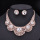 Flower girl jewelry necklace set